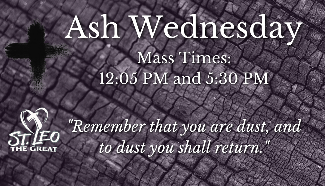Ash Wednesday Mass Times